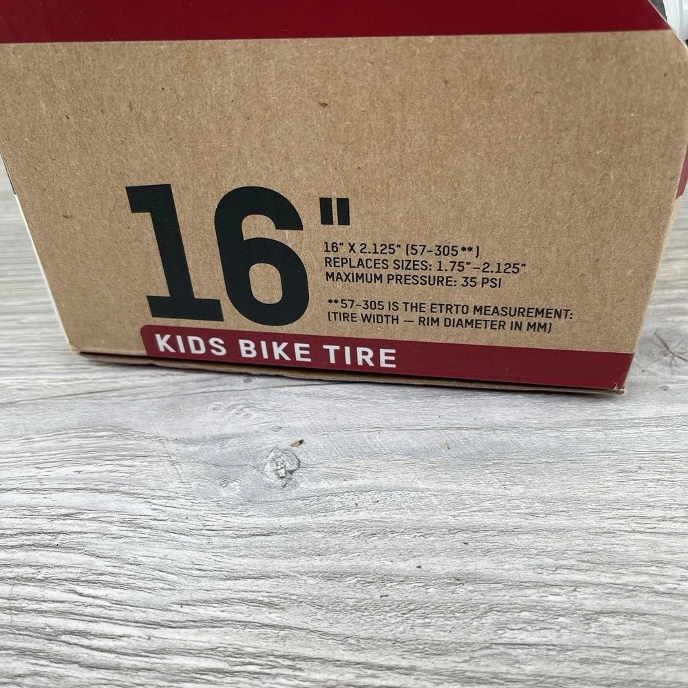 White Blackburn Kids Bike Tire 16